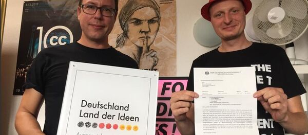 Markus Beckedahl ve Andre Meister - Sputnik Türkiye