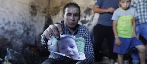 Yakılan Filistinli bebek - Sputnik Türkiye