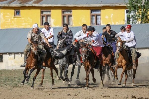 Ercişli Kırgızlar ata sporlarını kulüp çatısı altında sürdürüyor - Sputnik Türkiye
