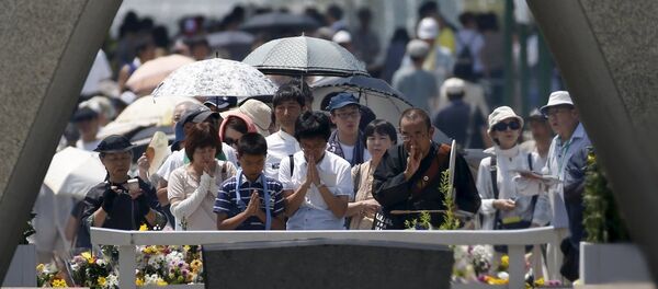 Hiroşima'da anma töreni - Sputnik Türkiye