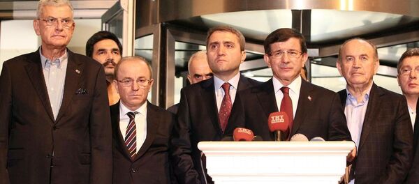 Başbakan Ahmet Davutoğlu - Sputnik Türkiye