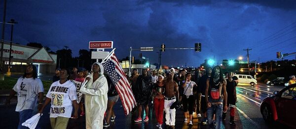 ABD'de Michael Brown gösterileri - Sputnik Türkiye