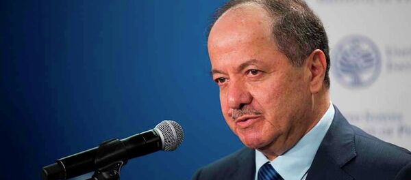 IKBY Başkanı Mesut Barzani - Sputnik Türkiye