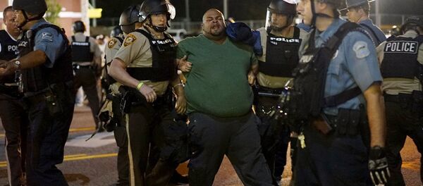 Ferguson'da Michael Brown anması - Sputnik Türkiye