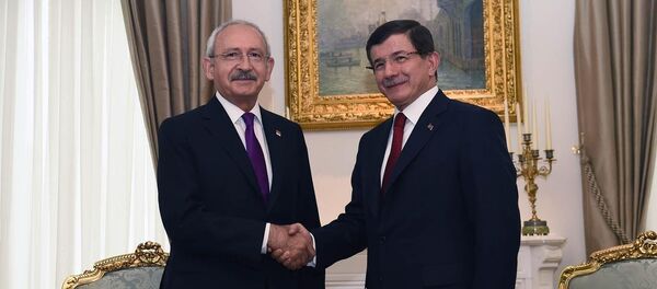 Davutoğlu - Kılıçdaroğlu görüşmesi - Sputnik Türkiye