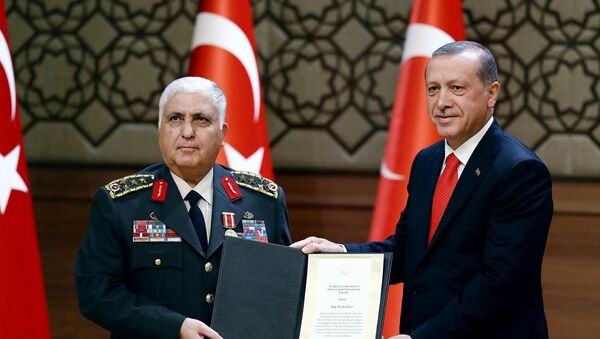Orgeneral Necdet Özel'e şeref madalyası - Sputnik Türkiye