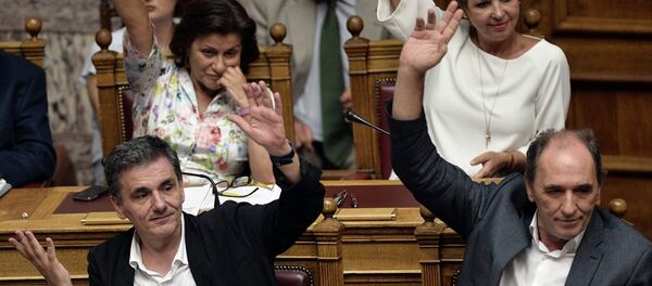 Yunanistan parlamentosu - Sputnik Türkiye