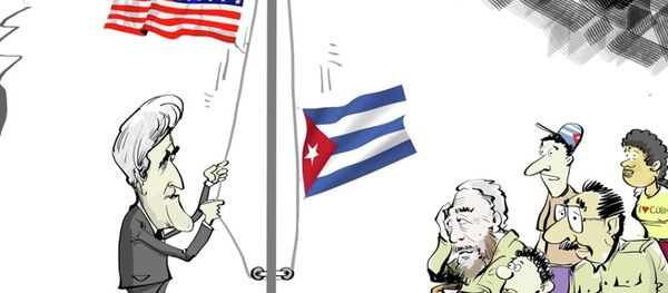 Kerry, Küba'da Raul ve Fidel Castro ile görüşmeyecek - Sputnik Türkiye