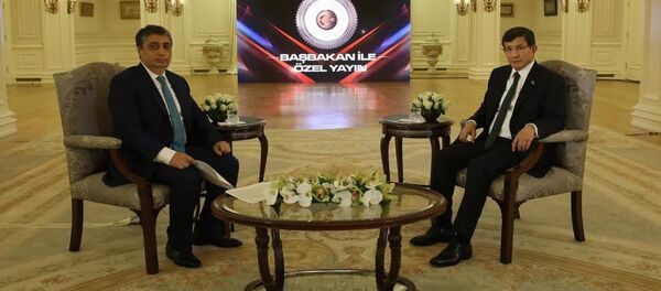 Başbakan Ahmet Davutoğlu - Sputnik Türkiye