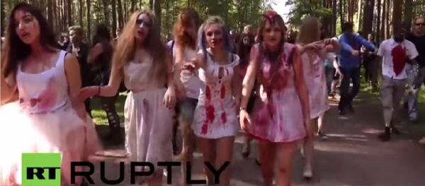 Zombi yürüyüşü - Sputnik Türkiye