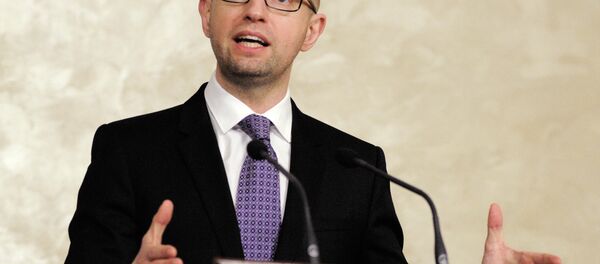 Ukrayna Başbakanı Arseniy Yatsenyuk - Sputnik Türkiye