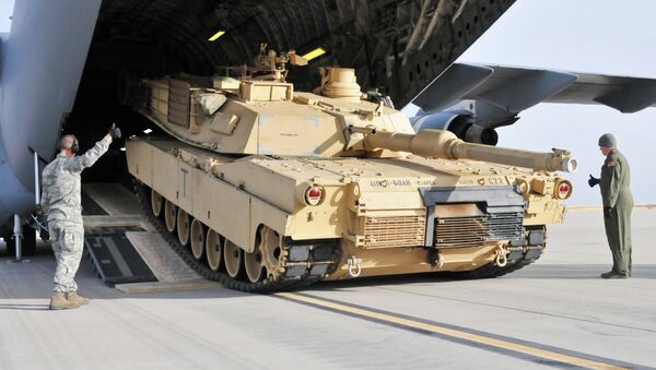 US tank M1 Abrams - Sputnik Türkiye