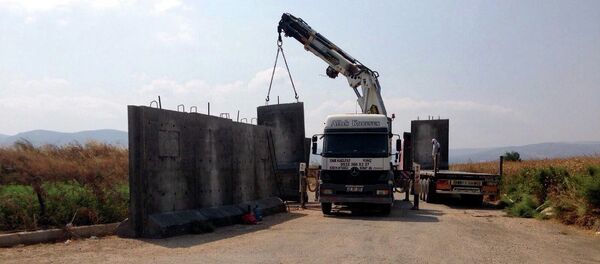 Suriye sınırı - duvar - Sputnik Türkiye