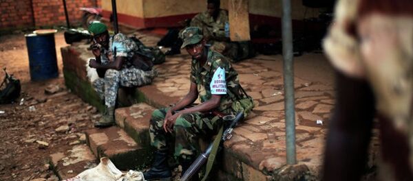 Orta Afrika asker - Sputnik Türkiye