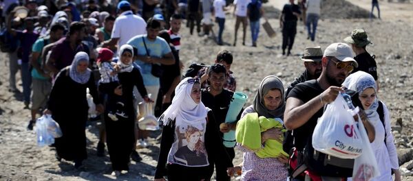 Kaçak göçmen Kaçak göçmen - Sputnik Türkiye