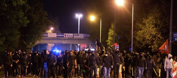 Almanya'da göçmen karşıtı gösteri - Sputnik Türkiye