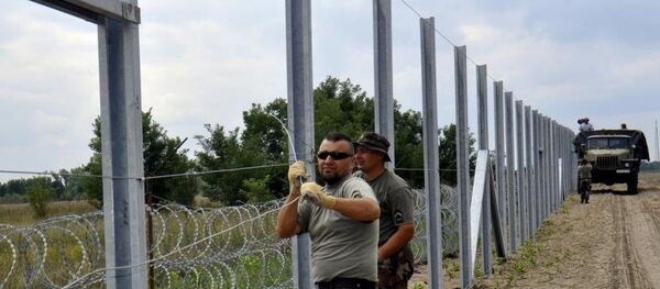 Macaristan - Sırbistan sınırı - Sputnik Türkiye