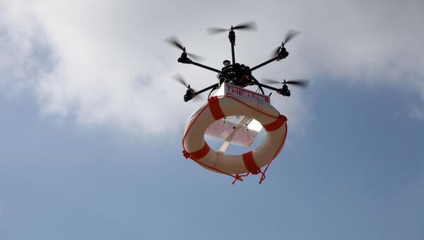 Lübnan'da ‘cankurtaran drone’ - Sputnik Türkiye