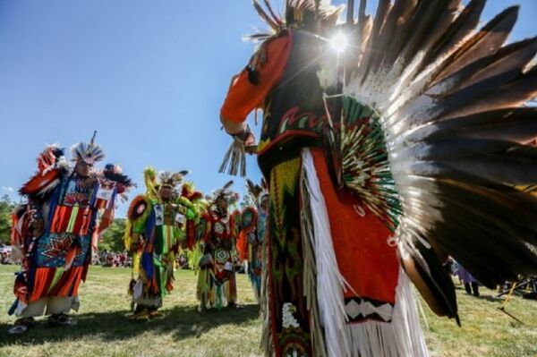 Kızılderililer 'Pow Wow' festivalinde buluştu - Sputnik Türkiye