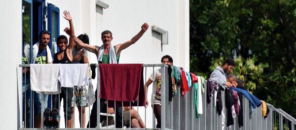 Almanya'daki sığınmacılar - Sputnik Türkiye