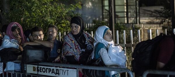 Suriye - göçmen - Sırbistan - Sputnik Türkiye