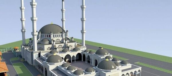 Simferopol’de inşa edilmesi planlanan Cuma Camii - Sputnik Türkiye