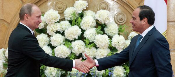 Vladimir Putin & Abdulfettah El Sisi - Sputnik Türkiye