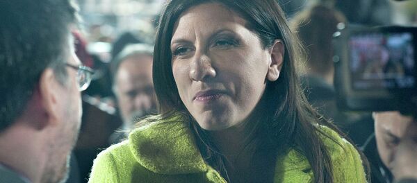 Zoi Konstantopoulou - Sputnik Türkiye