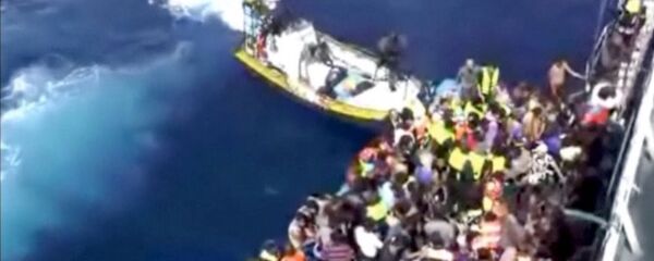 Akdeniz'de kaçak göçmen trajedisi - Sputnik Türkiye