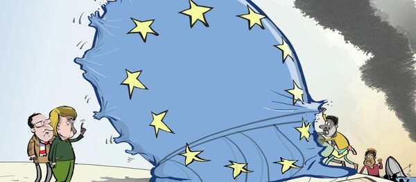 Avrupa'da göçmen sorunu - Sputnik Türkiye