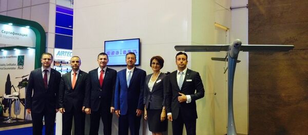 MAKS-2015 Uluslararası  Havacılık ve Uzay Fuarın'da Aselsan - Sputnik Türkiye