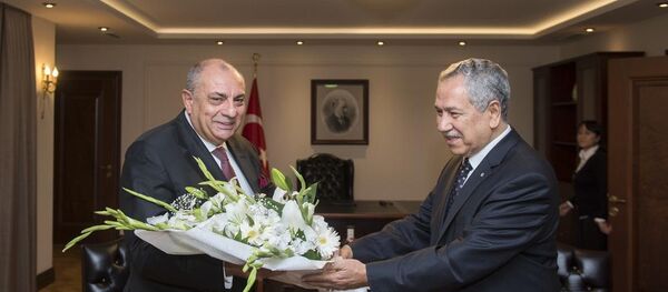 Bülent Arınç- Tuğrul Türkeş - Sputnik Türkiye