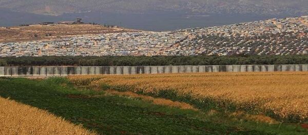 Suriye sınırında fiziki güvenlik sistemi - Sputnik Türkiye