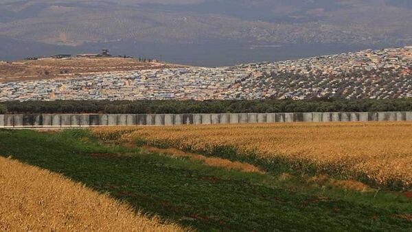 Suriye sınırında fiziki güvenlik sistemi - Sputnik Türkiye