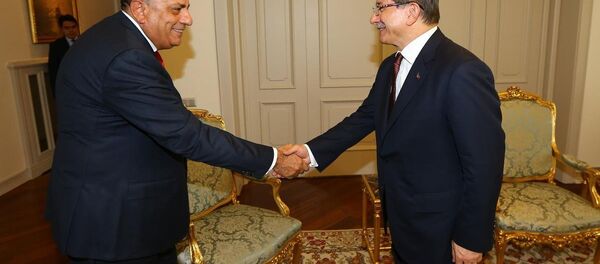 Ahmet Davutoğlu&Tuğrul Türkeş - Sputnik Türkiye