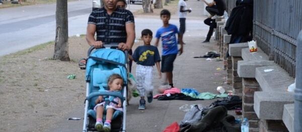 Avusturya'daki sığınmacılar - Sputnik Türkiye