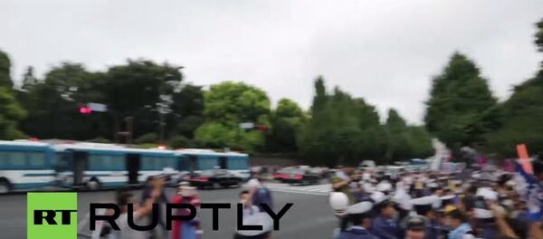 Japonya'daki protestolar - Sputnik Türkiye