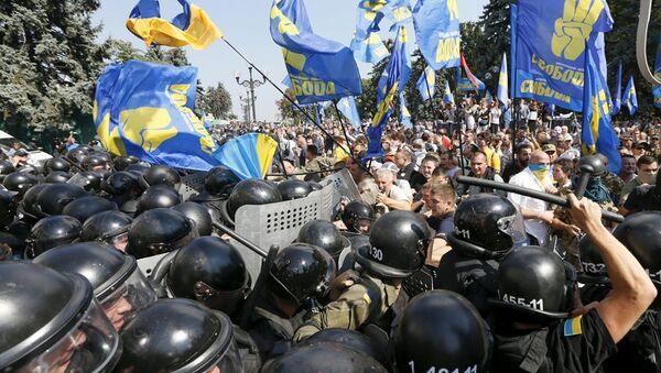 Ukrayna'da protestolar - Sputnik Türkiye