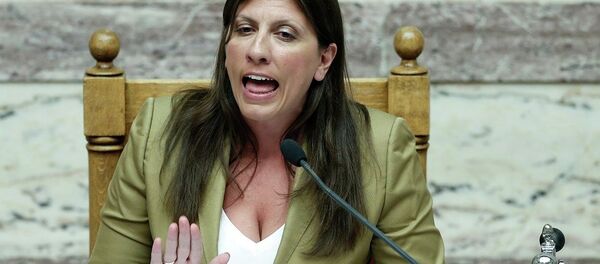 Zoi Konstantopoulou - Sputnik Türkiye