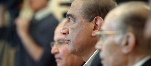 Suriye muhalefeti heyetinde yer alan Halk İradesi Partisi lideri Kadri Cemil - Sputnik Türkiye