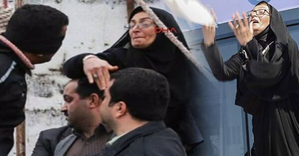 Oğlunun katilini idam sehpasında affederek dünyanın gündemine oturan İranlı Samareh Ali Nezhad, Maltepe  Belediyesi tarafından “yılın annesi” seçilmişti. - Sputnik Türkiye