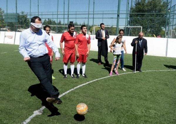 Görme engelli Türk futbolcular ilk kez olimpiyatlarda - Sputnik Türkiye