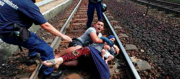 Macaristan - sığınmacı - tren - Sputnik Türkiye