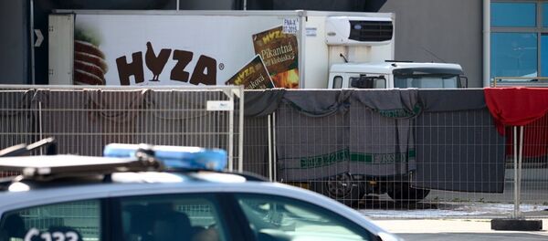 Avusturya - göçmen - kamyon - Sputnik Türkiye