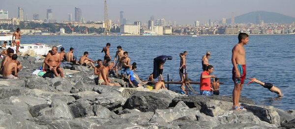 İstanbul'da sıcaklık rekoru İstanbul'da sıcaklık rekoru - Sputnik Türkiye