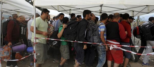 Yunanistan'daki sığınmacılar - Sputnik Türkiye