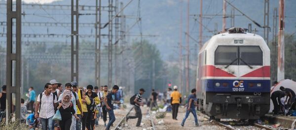 Avrupa'da göçmen krizi - Sputnik Türkiye