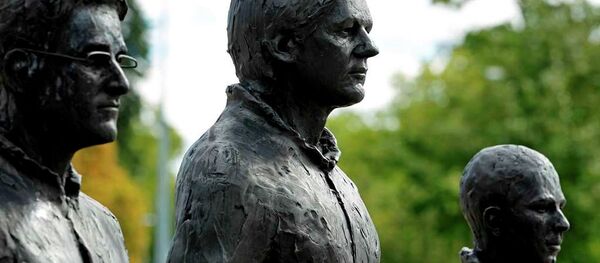 Snowden, Assange ve Manning heykelleri - Sputnik Türkiye