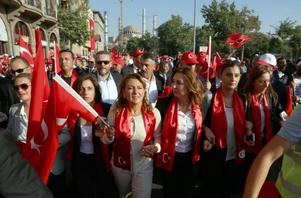 Ankara 'Teröre hayır, kardeşliğe evet' için yürüdü - Sputnik Türkiye