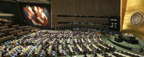 Birleşmiş Milletler Genel Kurulu - Sputnik Türkiye